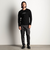 激シルケットロゴプリント長袖Tシャツ