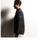 【RIELABO】シアーメッシュショールカラーカーディガン