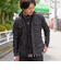フロッキープリントストレッチシャツ