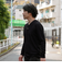 ゼブラ風ブリスタ-ジャカードＶネックプルオーバー