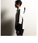 【RIELABO】パネル切り替えデザインジップアップパーカ