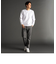 DELEGANT メランジプリントジャージ セットアップパンツ