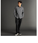 DELEGANT メランジプリントジャージ セットアップパンツ