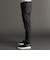 DELEGANT メランジプリントジャージ セットアップパンツ
