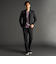 DELEGANT メランジプリントジャージ セットアップパンツ