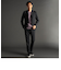DELEGANT メランジプリントジャージ セットアップパンツ