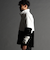 ブライトロングファー スタンドブルゾン