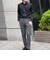ストレッチサテンジャカードシャツ