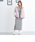 リブベロアタイトスカート