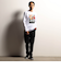 【RIELABO】グラフィックプリントクルーネック長袖Ｔシャツ
