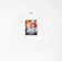 【RIELABO】グラフィックプリントクルーネック長袖Ｔシャツ