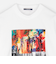 【RIELABO】グラフィックプリントクルーネック長袖Ｔシャツ
