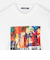 【RIELABO】グラフィックプリントクルーネック長袖Ｔシャツ
