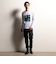 【RIELABO】グラフィックプリントクルーネック長袖Ｔシャツ