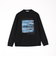 【RIELABO】グラフィックプリントクルーネック長袖Ｔシャツ