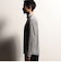 【RIELABO】迷彩ジャカード起毛 モックネックプルオーバー