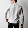 ストレッチポンチロゴプリント長袖Tシャツ