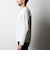 ストレッチポンチロゴプリント長袖Tシャツ