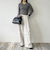 コーデュロイワイドパンツ