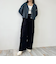 コーデュロイワイドパンツ