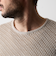 幾何学柄引き揃えＪＱクルーネックニット