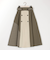 バイカラーフレアスカート