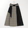 バイカラーフレアスカート