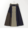 バイカラーフレアスカート