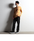 【RIELABO】レザーライクジャージ　イージーパンツ