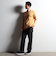 【RIELABO】レザーライクジャージ　イージーパンツ