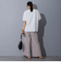 アシンメトリープリーツパンツ