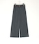 ベルト付きプリーツパンツ
