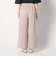 アシンメトリー サイドプリーツパンツ