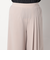 アシンメトリー サイドプリーツパンツ