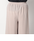 アシンメトリー サイドプリーツパンツ