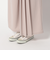 アシンメトリー サイドプリーツパンツ