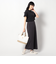 アシンメトリー サイドプリーツパンツ