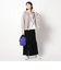 アシンメトリー サイドプリーツパンツ