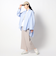バックデザイン ギャザーシャツ