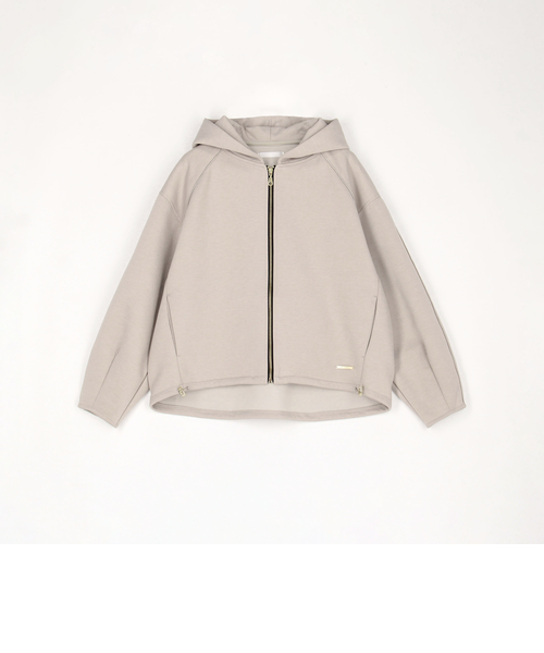 【新品】MunsingwearストレッチダンボールポンチハーフZIPフーディ　L パイピングフルZIPパーカー／ダンボールポンチ｜ニコルの通販