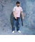 【WEB限定】ムラ柄ロゴプリント半袖Ｔシャツ