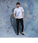 【WEB限定】ムラ柄ロゴプリント半袖Ｔシャツ