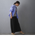 ランダムリブワイドパンツ