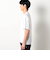 圧縮マイクロカノコ異素材切り替えTシャツ