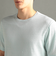 グラフィックジャカード クルーネックニットTシャツ