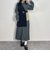 ラップトレンチシャツワンピース