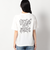 【DISCUS別注】パウダーブリーチ加工　バックプリントTシャツ