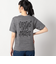 【DISCUS別注】パウダーブリーチ加工　バックプリントTシャツ