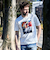 アラカルトグラフィックプリント半袖Tシャツ