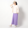 スーパーストレッチワイドパンツ
